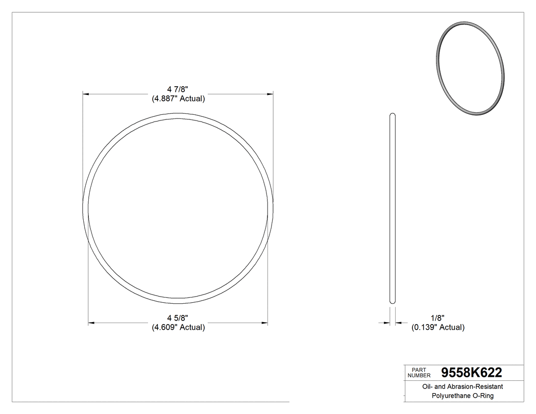 Technical drawing - 9558K622